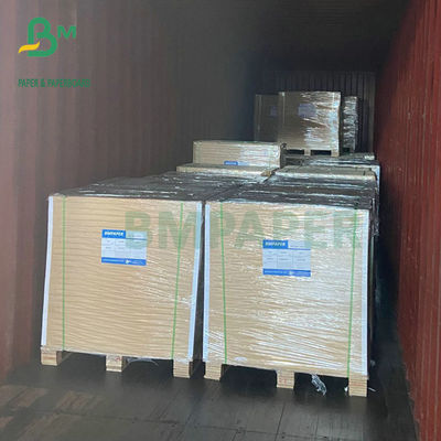 25 X 36 นิ้ว GC2 C2S กระดาษมัน 250gsm 300gsm 350gsm สำหรับการพิมพ์ออฟเซต