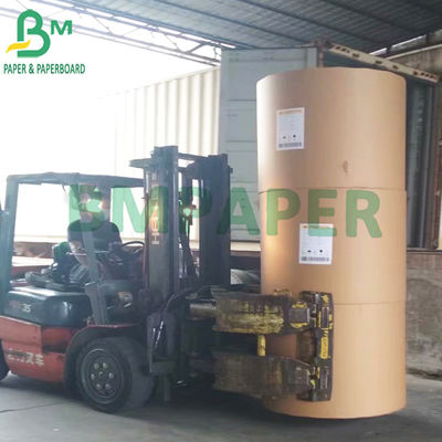 แผ่นซับกระดาษคราฟท์ไฟเบอร์รีไซเคิลแรงระเบิดสูง 120gsm 150gsm
