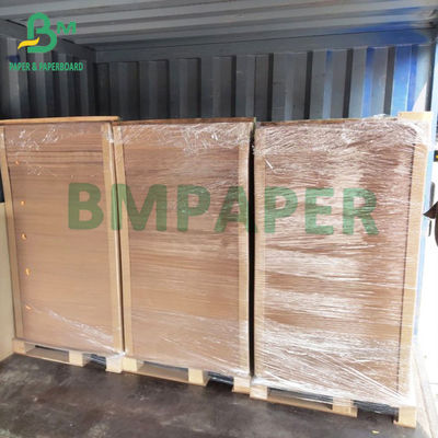 แผ่นซับกระดาษคราฟท์ไฟเบอร์รีไซเคิลแรงระเบิดสูง 120gsm 150gsm