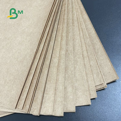80GSM 90GSM Kraft Liner Board, กระดาษคราฟท์กึ่งขยายได้สำหรับถุงซีเมนต์