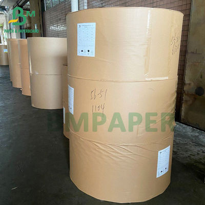 กระดาษคราฟท์ MG สีขาวเกรดอาหารม้วน 30gsm - 50gsm สำหรับบรรจุภัณฑ์อาหาร