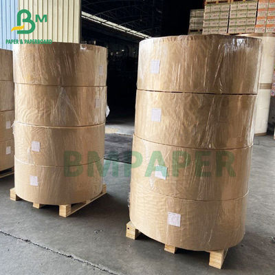 กระดาษคราฟท์ MG สีขาวเกรดอาหารม้วน 30gsm - 50gsm สำหรับบรรจุภัณฑ์อาหาร