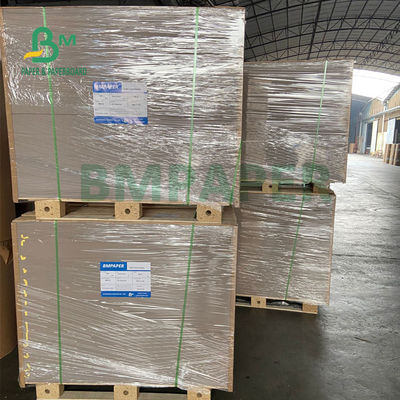 กระดาษเคลือบดินเหนียว 300gsm 350gsm สำหรับกล่องยาสีฟัน 46 '' X 21 '' ความแข็งสูง