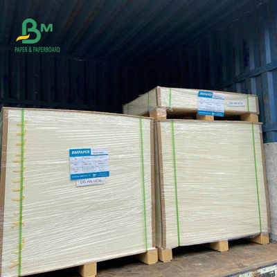 ม้วนกระดาษแช่แข็งขนาด 30 X 40 นิ้ว 12pt 14pt 18pt White C1S Artboard สำหรับบรรจุอาหาร