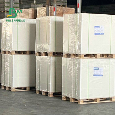 กระดาษเคลือบตู้แช่แข็งด้านเดียวม้วน 275gsm 325gsm สำหรับบรรจุอาหาร