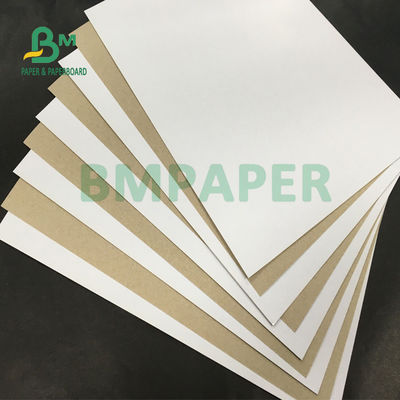 กำหนดเอง 300g 350g Duplex Paper Board Grey Back สำหรับกล่องบรรจุ