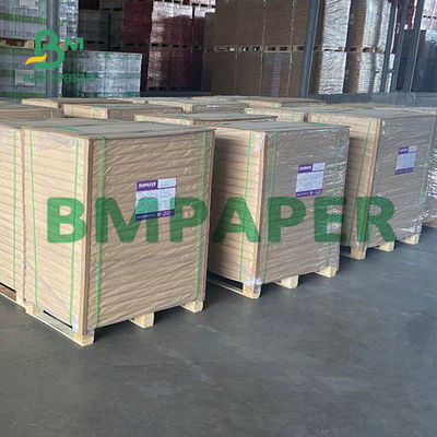ม้วนกระดาษคราฟท์สีน้ำตาลแดงบริสุทธิ์สำหรับกล่องห่อแบบกำหนดเอง