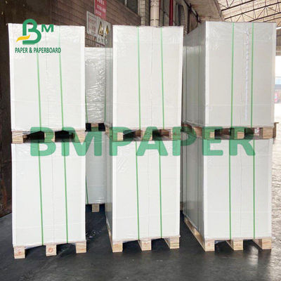 กระดาษไวท์บอร์ดเคลือบด้านเดียวความหนาสูงสำหรับบรรจุภัณฑ์เครื่องสำอาง OEM ODM