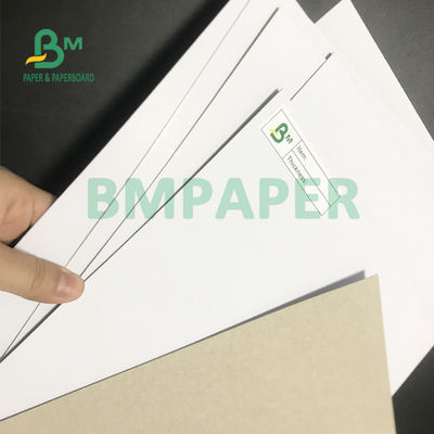 200gsm - 500gsm Coated Duplex Board ความแข็งสูงสำหรับกล่องบรรจุ