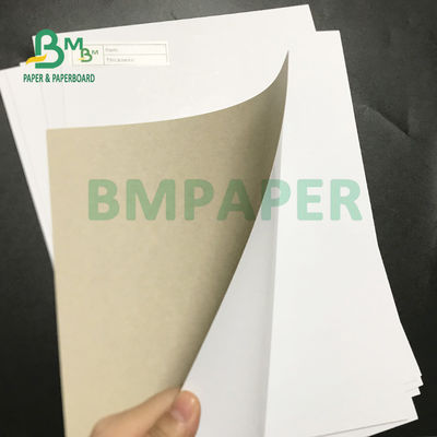 200gsm - 500gsm Coated Duplex Board ความแข็งสูงสำหรับกล่องบรรจุ