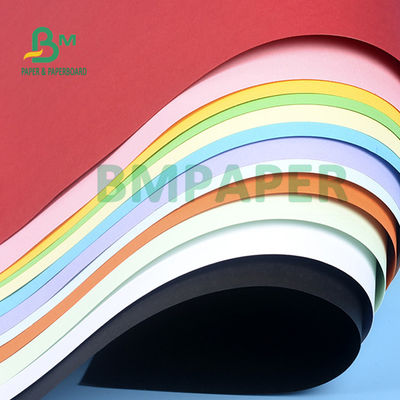 กระดานบริสตอลสีไม่เคลือบผิว 220 แกรม สำหรับงานฝีมือ DIY พื้นผิวเรียบ