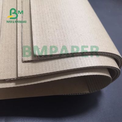 140gsm + 170gsm พิมพ์กระดาษลูกฟูกผนังเดี่ยวสำหรับปลอกกาแฟ E ขลุ่ย