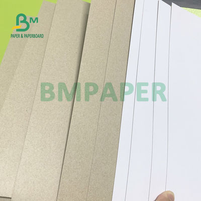 กระดานหลังเทาเพล็กซ์เคลือบดินเหนียว 200gsm 230gsm ความแข็งสูงเคลือบด้านเดียว