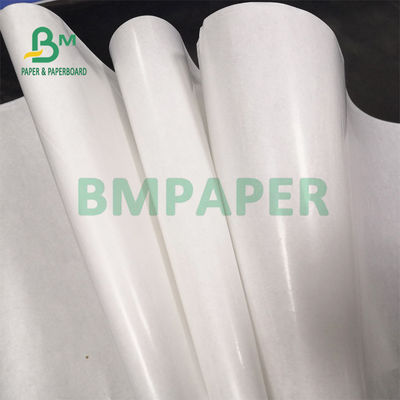 กระดาษคราฟท์สีขาวเกรดอาหาร MG 40gsm 50gsm สำหรับบรรจุภัณฑ์น้ำตาล 600 มม