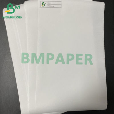 กระดาษความร้อนเยื่อไม้สีขาวสำหรับตั๋ว 48gsm 55gsm 65gsm 70gsm