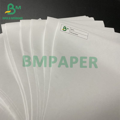 กระดาษความร้อนเยื่อไม้สีขาวสำหรับตั๋ว 48gsm 55gsm 65gsm 70gsm