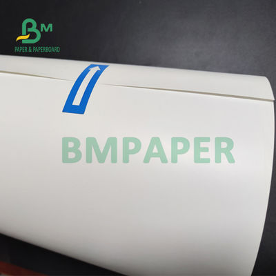 ม้วนกระดาษความร้อนสังเคราะห์ 200um สำหรับฉลากขนส่ง ทนอุณหภูมิสูง