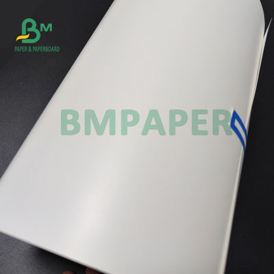 ม้วนกระดาษความร้อนสังเคราะห์ 200um สำหรับฉลากขนส่ง ทนอุณหภูมิสูง
