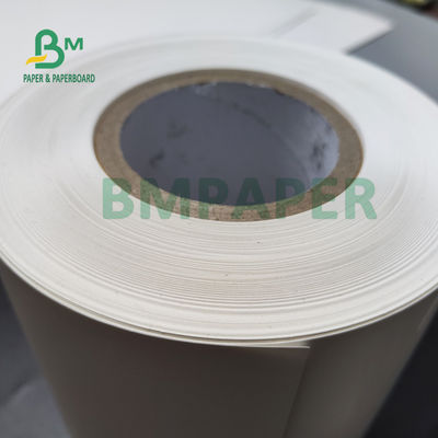 ม้วนกระดาษความร้อนสังเคราะห์ 200um สำหรับฉลากขนส่ง ทนอุณหภูมิสูง