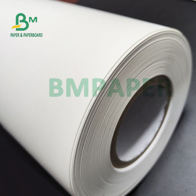ม้วนกระดาษความร้อนสังเคราะห์ 200um สำหรับฉลากขนส่ง ทนอุณหภูมิสูง