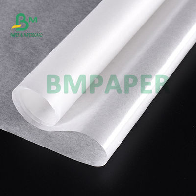 35gsm 40gsm Bleached MG Kraft Paper White For Food Package 50 X 70cm