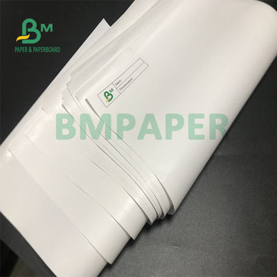 กระดาษความร้อนความขาวสูงม้วน 55gsm 58gsm สำหรับการพิมพ์ ATM