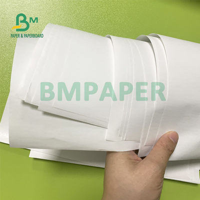 กระดาษความร้อนสีขาวผิวเรียบม้วน 77gsm 80gsm สำหรับฉลากโลจิสติกส์