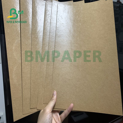 กระดาษคราฟท์สีน้ำตาลความแข็งสูง 160gsm 200gsm สำหรับกล่องบรรจุภัณฑ์