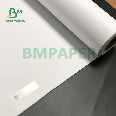 ม้วนกระดาษพล็อตเตอร์ CAD อุณหภูมิสูง 80 แกรม สำหรับเขียนแบบวิศวกรรม 508 มม