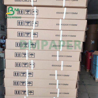 กระดาษปอนด์อิงค์เจ็ท 914 มม. X 100 ม. 20 ปอนด์สีขาวสองด้านสำหรับการออกแบบภาพ