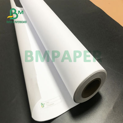 ม้วนกระดาษอิงค์เจ็ททนทาน 20 ปอนด์สำหรับการร่างแบบเครื่องกล 24 &quot;30&quot; X 100 Ft
