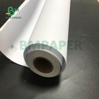 ม้วนกระดาษอิงค์เจ็ททนทาน 20 ปอนด์สำหรับการร่างแบบเครื่องกล 24 &quot;30&quot; X 100 Ft