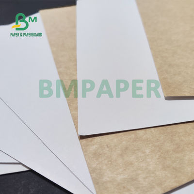 กระดาษหลังคราฟท์เคลือบขาว 325 แกรม สำหรับบรรจุขนมปัง 70 x 100 ซม.