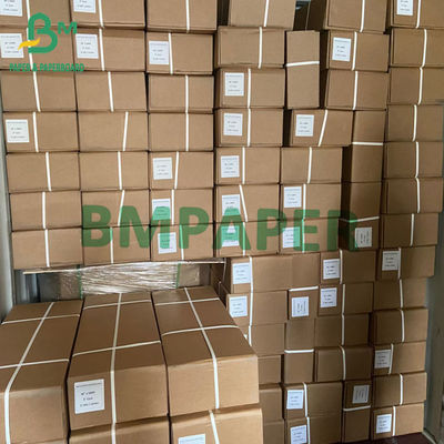 กระดาษพล็อตเตอร์ CAD ม้วนกระดาษสีขาว 20 ปอนด์พร้อม 24 &quot;30&quot; 36 &quot;× 50 หลา
