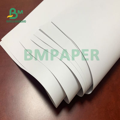 กระดาษไร้กระดาษเคลือบผิว 50gsm 53gsm 55gsm สำหรับหน้า Notepad In Roll