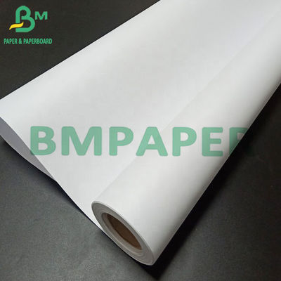 24 &quot;X 500ft CAD Plotter Paper Roll, Inkjet Bond Paper สำหรับอุตสาหกรรมตัดเย็บเสื้อผ้า