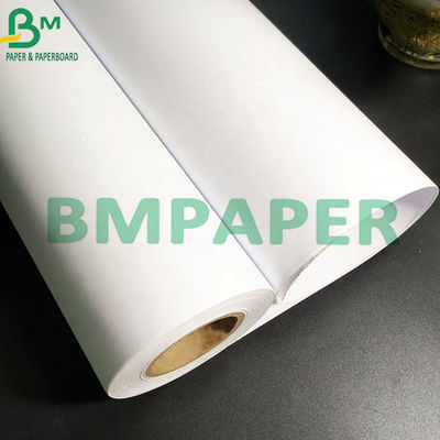 24 &quot;X 500ft CAD Plotter Paper Roll, Inkjet Bond Paper สำหรับอุตสาหกรรมตัดเย็บเสื้อผ้า