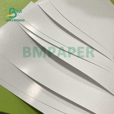 กระดาษเคลือบเงาเยื่อไม้บริสุทธิ์สองด้านเคลือบ 140gsm 150gsm สำหรับพิมพ์ปก