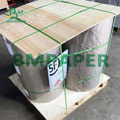 กระดาษหนังสือพิมพ์ห่อสีขาวม้วน 45g 380 X 510 MM สำหรับปกป้องสิ่งของที่เปราะบาง