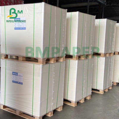 ม้วนกระดาษตู้แช่แข็งสีขาว 270 แกรมสำหรับบรรจุภัณฑ์อาหารสดจำนวนมาก 30 X 22.5 "