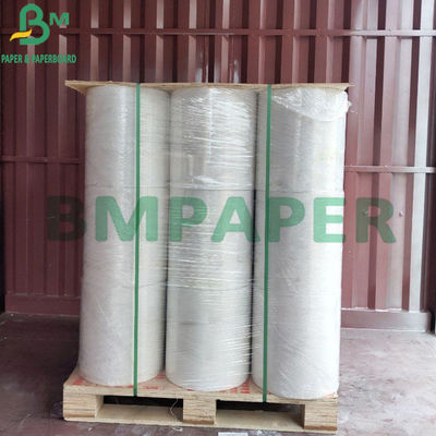 กระดาษห่ออาหารหินขาว 140um เป็นมิตรกับสิ่งแวดล้อม Oilproof สำหรับบรรจุเก็บผลไม้