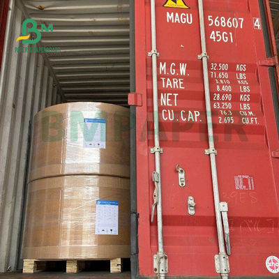 250gsm 300gsm C1S Kraft Back Coated Duplex Board สำหรับกล่องสลัดอาหารปลอดภัย