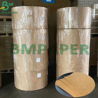 140g + 15g ด้านหนึ่งเคลือบ PE กระดาษคราฟท์สีน้ำตาลสำหรับบรรจุอาหาร