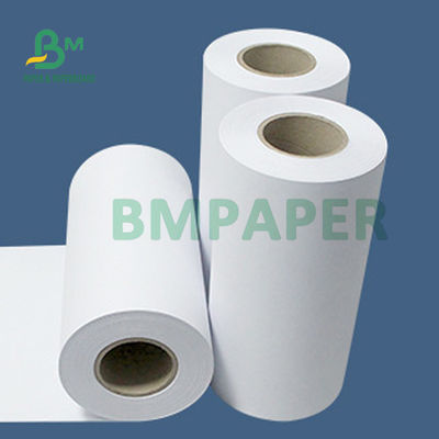 20lb Papel Plotter Inkjet สำหรับเครื่องพิมพ์หน้ากว้าง 24'' 36'' x 50m Sharp Image