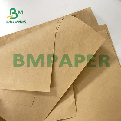 80g 90g Brown Sack Craft Paper สำหรับถุงซีเมนต์ทนการแตกหัก