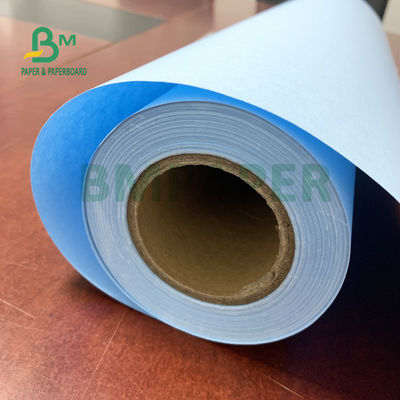 20LB Blue CAD Plotter Paper For Design ทนความร้อน 440mm X 150m