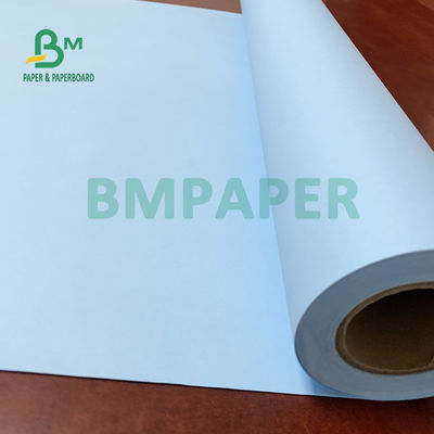 20LB Blue CAD Plotter Paper For Design ทนความร้อน 440mm X 150m