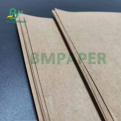 กระดาษคราฟท์กระสอบสีน้ำตาลเวอร์จิน 90 แกรมสำหรับกระเป๋าหิ้วทนต่อการฉีกขาด 70 X 100 ซม