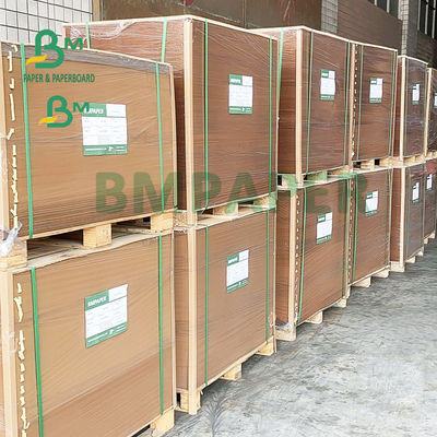 กระดาษคราฟท์กระสอบสีน้ำตาลเวอร์จิน 90 แกรมสำหรับกระเป๋าหิ้วทนต่อการฉีกขาด 70 X 100 ซม