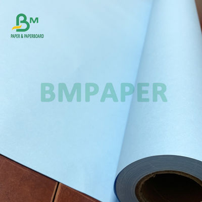 24'' X 150ft 2'' Core Blue Engineering Plotter Paper สำหรับการออกแบบ 20lb